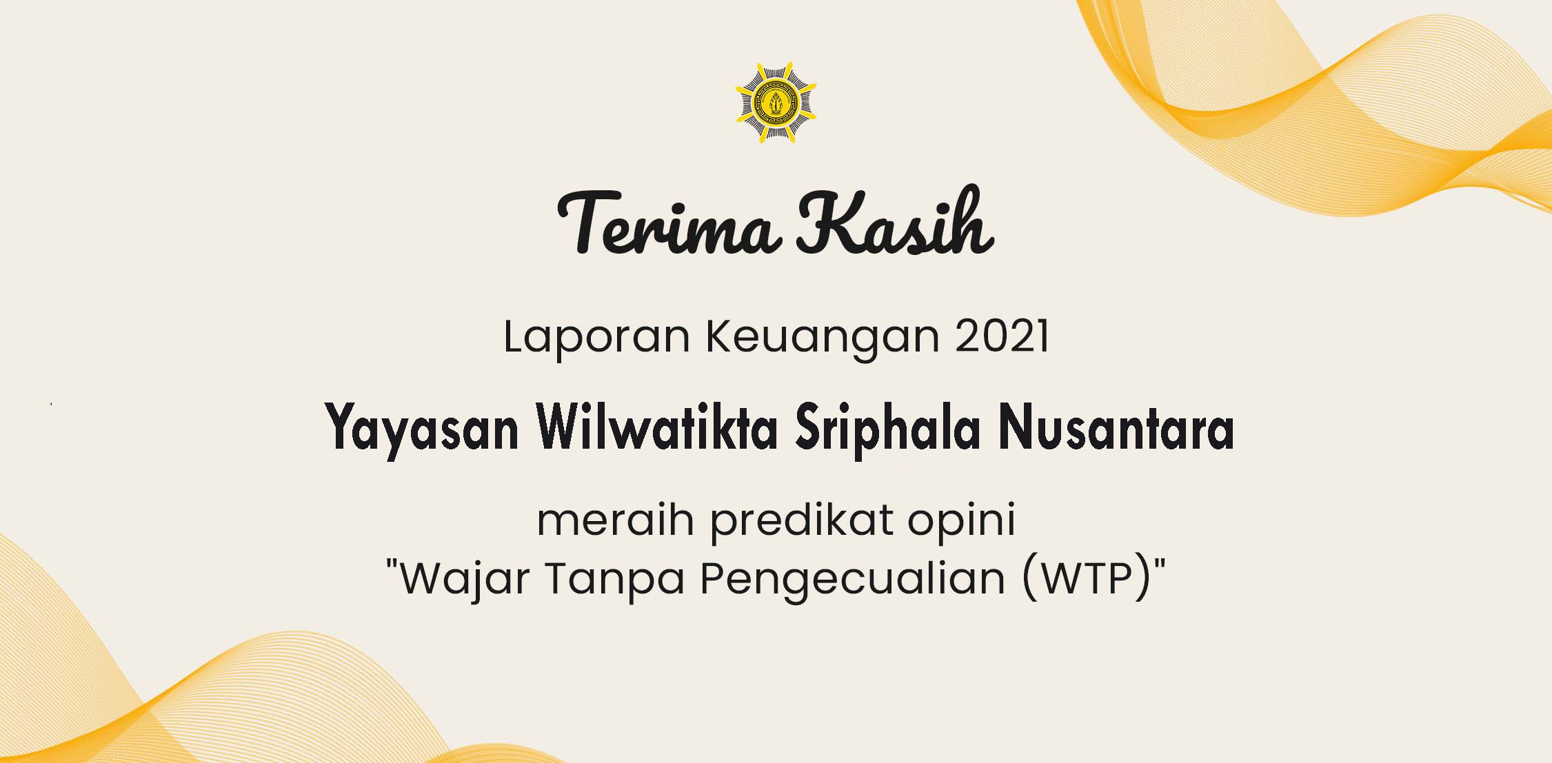 Laporan Keuangan Wilwatikta 2021
